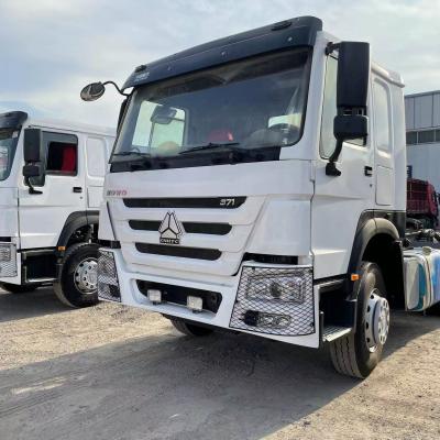China Manual Transmission Used Tractor Trailers With 2014-2019 Manufacture Howo 6x4 Drive Te koop