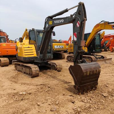 China 0.37m3 Used Excavator EC60 Second Hand Volvo EC60 Excavators Digger Machine à venda