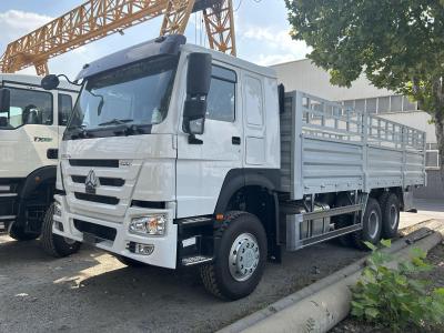China Used Cargo Fence Truck Sinotruk Howo 8x4 12 Wheel Cargo Truck Cargo Lorry Truck Te koop
