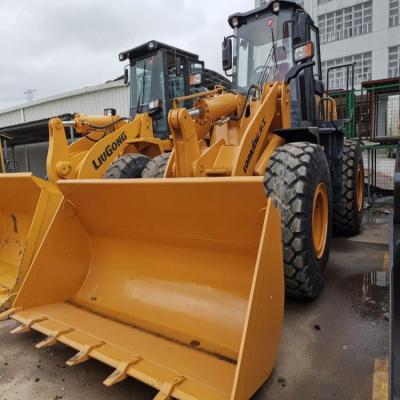 China Front Loader Moving Type Used Wheel Loaders With 3.2m Bucket Width for sale