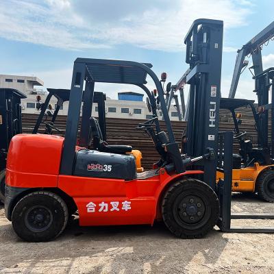 China Automatic Transmission Used Forklifts 28 X 9 - 15 - 12PR Front Tires Customizable Color for sale