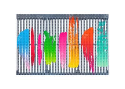 China OEM APEXLS Curtain LED Display 1R1G1B High Transparency Rate for sale