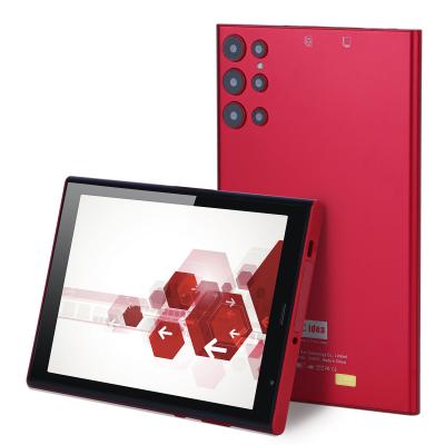 China WiFi 8 Inch Tablet PC With Big 5000mAh Battery Life 128GB Storage Dual 5MP+8MP Camera Red for sale