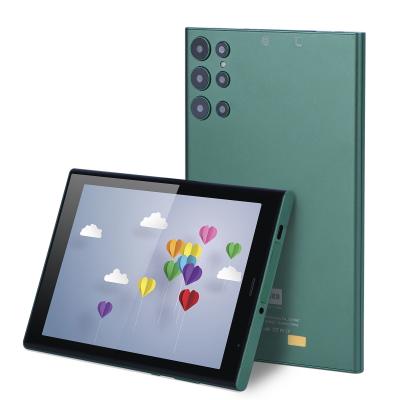 China 8 Inch Smart Tablet PC With Shockproof Case 128GB ROM 800x1280 IPS Touchscreen Display For Reading Green for sale