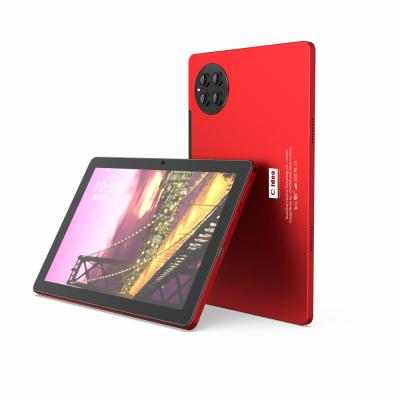China CM7800 Android Tablets Red 10 Inches Dual Cameras 512GB Large Storage Support Sim Card Tablet With Keyboard for sale