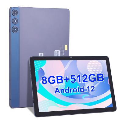 China 10.1 pulgadas Android Tablet PC 12 con doble cámara 8 GB de RAM 512 GB de Bluetooth Fntastic en venta