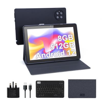 Cina C idea 9.7 inch Android 12 Tablet 8GB RAM 512GB ROM Model CM7800 Black in vendita
