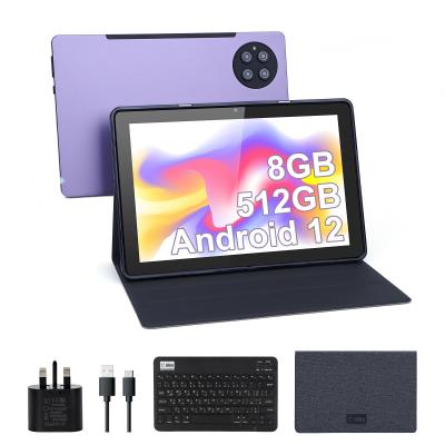 中国 C idea 9.7 inch Android 12 Tablet 8GB RAM 512GB ROM Model CM7800 Purple 販売のため
