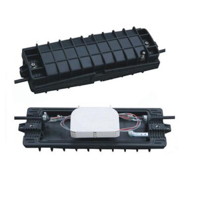 China el panel de remiendo horizontal plástico del cierre del empalme de la fibra óptica de la PC del negro 4,6,8 para la suspensión aérea en venta