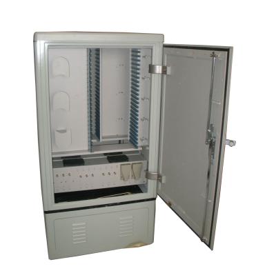 China Stainless steel material Fiber Optic Cross-Connection Cabinet, Used for outdoor FTTX for sale