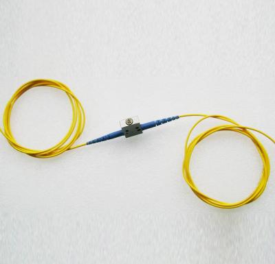 China In-line type Variable test fiber optic attenuator with FC connector 0-30dB value adjustable for sale