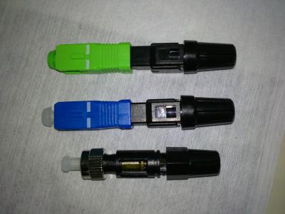 China SC Fiber Optics Connector / Quick Assembly Connector for sale
