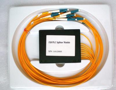 China Divisor ambiental da fibra óptica do PLC do estábulo 1×8 para sistemas de CATV & sensores da fibra à venda