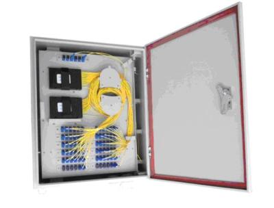 China Water Proof Fiber Distribution Box , Wall Mounted Cold Rolled Steel Body for sale