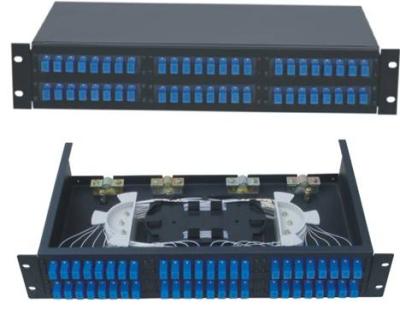 China GPZ / RM - Panel de conexiones de fibra óptica montado en Rack de SC48 480 * 250 * 2U en venta
