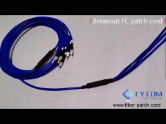 FC breakout patch cord