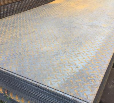 China MS Mild Alloy Carbon Steel Plate Sheet ASTM A36 A283 A387 S235jr Checkered for sale