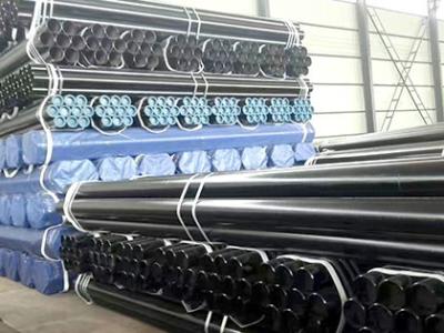 China 6M - 12M Length Galvanized Carbon Steel Pipe Oiled Seamless Mild Steel Tube for sale