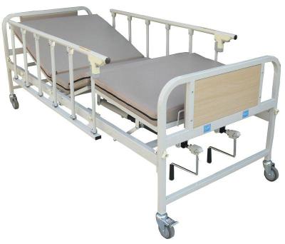 China Multi-Purpose Handicapped Manual Hospital Bed With Mesh-Wire Mattress for sale