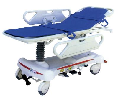 Chine Chariot à civière de patient médical, chariot hydraulique à ambulance à vendre