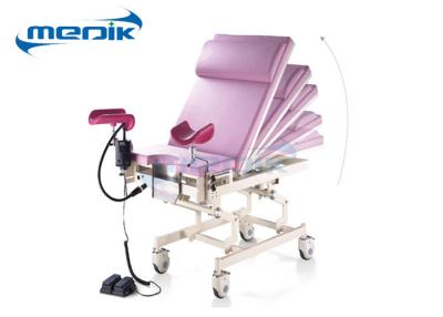 China Hospital Examination Gynecology Chair Backrest Adjustable With Foot Switch for sale