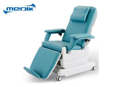 China Green Mobile Blood Donor Chair ,  Electric Blood Drawing Chair for sale