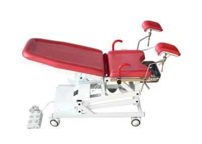 China Automatic Enameled Steel Electric Gynecological Examination Table For Woman for sale