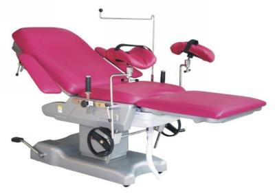 China Medical Gynecological Anti Rust Steel Structure Hydraulic Obstetrics Table for sale
