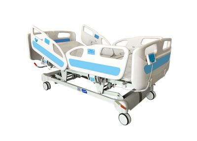 China Embedded Railing control  Hospital ICU Bed Five Function  With Handset Controller for sale