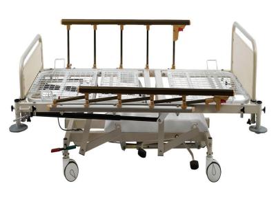 China Hydraulic Hospital Bed With Pump For HI-LO Movement , Gas Spring For Trendelenburg for sale