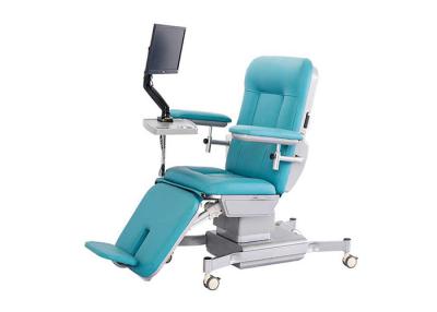 China Semi Fowler Blood Donor Chair , Mobile Patient Dialysis Chair for Hospital ICU for sale