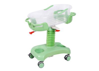 China Mobile Hospital Baby Cuna , Transparent PP Crib ABS Side Rails for sale