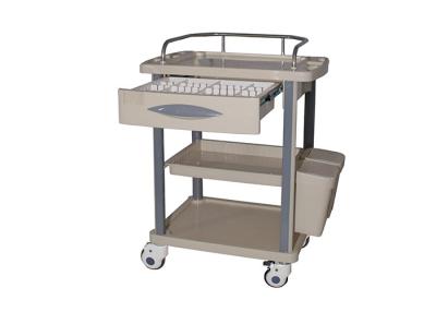 China Removable Plastic Medical Trolleys For Home / Clinic Ambulance for sale