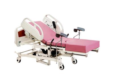 China Remote Controller Medical Maternity Bed With Telescopic Working Table for sale