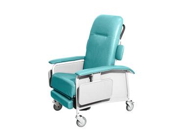 China 4 Positon Plasma Dialysis Recliner Blood Donor Chair 113kg Caoacity for sale
