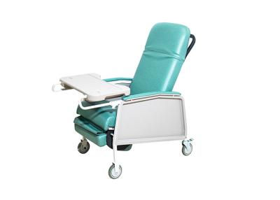 China Reclining  113kg Capacity 4 Positon Plasma Dialysis Blood Donor Chair for sale