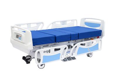 China Touch Screen Controller Electric Hospital ICU Bed  Double Column Structure For  Vertical Elevation for sale