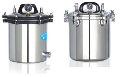 China Small Gas Steam Boiler / Stove Lpg Autoclave Portable Steam Sterilizer for Clinic for sale