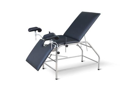 China Obstetrics Electric Gynecological Chair With Side Rails Headrest Polyurethane Mattress for sale