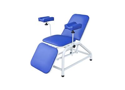 China Backrest Adjustable Blood Bank Donor Chair Fixed Hight for sale