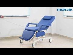 Hopistal Back Adjustable Electric Dialysis Chair With Footrest