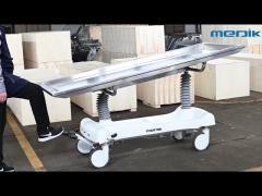 Medical Hydraulic Patient Transfer Trolley Height Adjustable