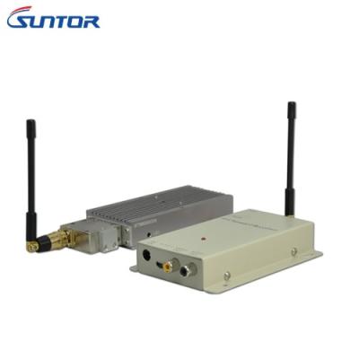 China 7.5W High Power Wireless Elevator Camera System , AV CCTV Transmitter And Receiver for sale
