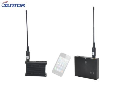 China Outdoor COFDM Wireless Transmitter , Wifi Video Camera Transmitter And Receiver for sale