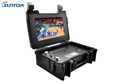 China Transmissor video sem fio do mini 11,6 receptor do canal COFDM da polegada 1 com grande exposição do LCD à venda