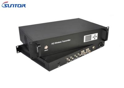 China 40W transmissor do poder superior COFDM, ultra transmissor video sem fio exterior da longa distância à venda