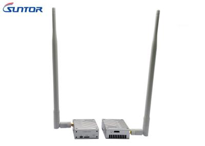 China 10km COFDM Transmitter 2.4GHz IP Video Link For UAV PTMPt Double Way Video Data Transmission System for sale