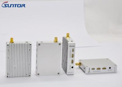 China 2.4Ghz transmissor e receptor do mini IP do vídeo + dos dados do transceptor do UAV TDD 1 watt à venda