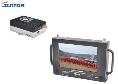 China Nlos COFDM der Tasche drahtloser Videoübermittler 300-860MHz der hohen Verschlüsselung zu verkaufen