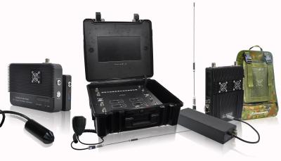 中国 UHFの頻度軍の防衛のための専門COFDMビデオ送信機の無線電信 販売のため